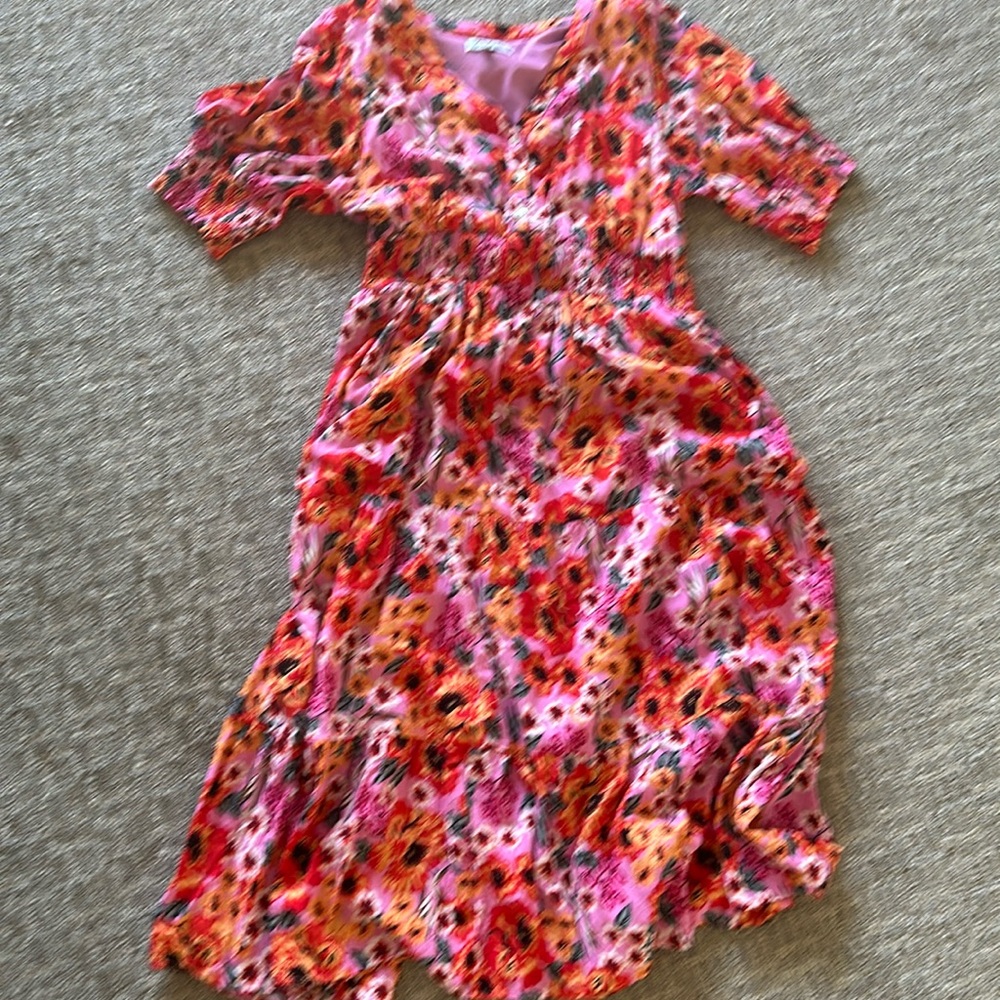 Mid length summer dress